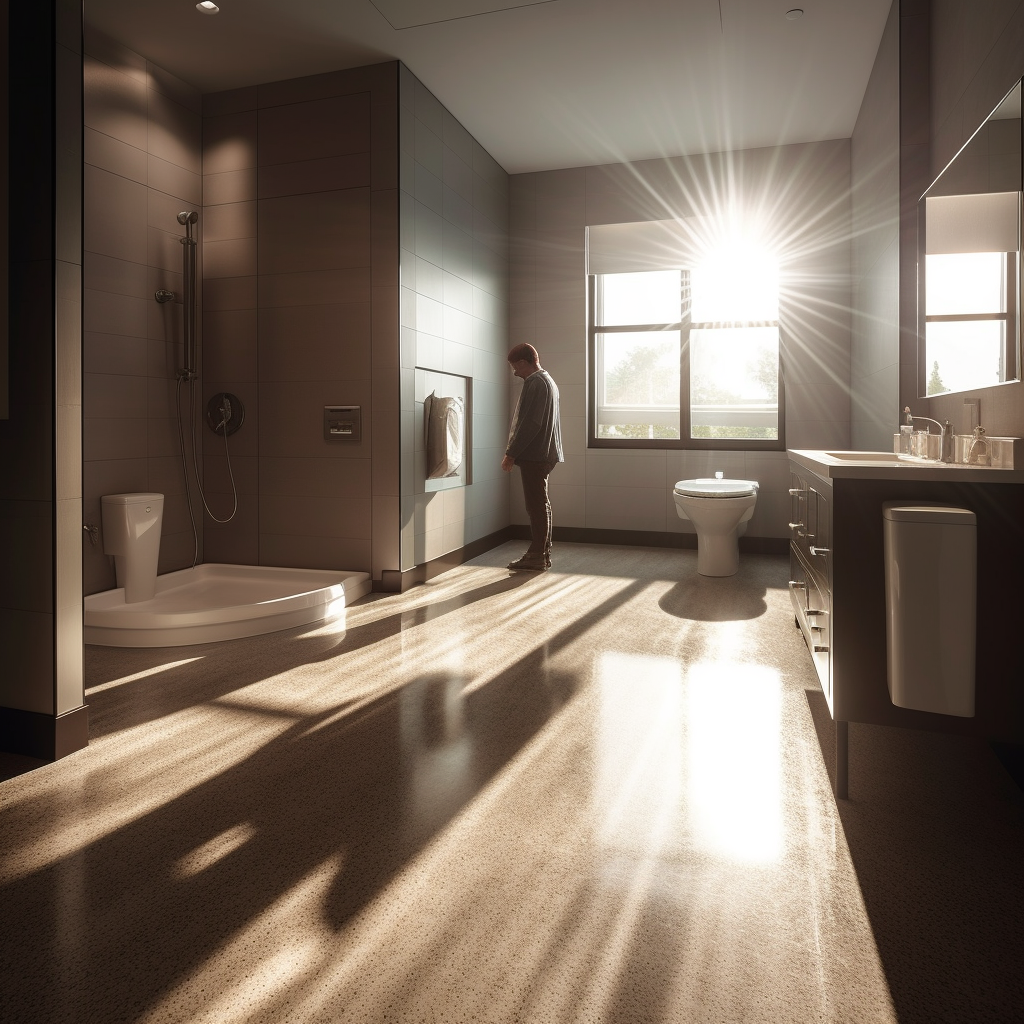Restroom Cleaning